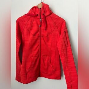 Athleta Striped Strength Hoodie